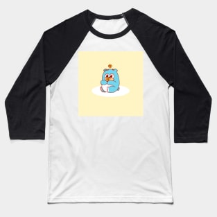 Bear With Flower Baseball T-Shirt